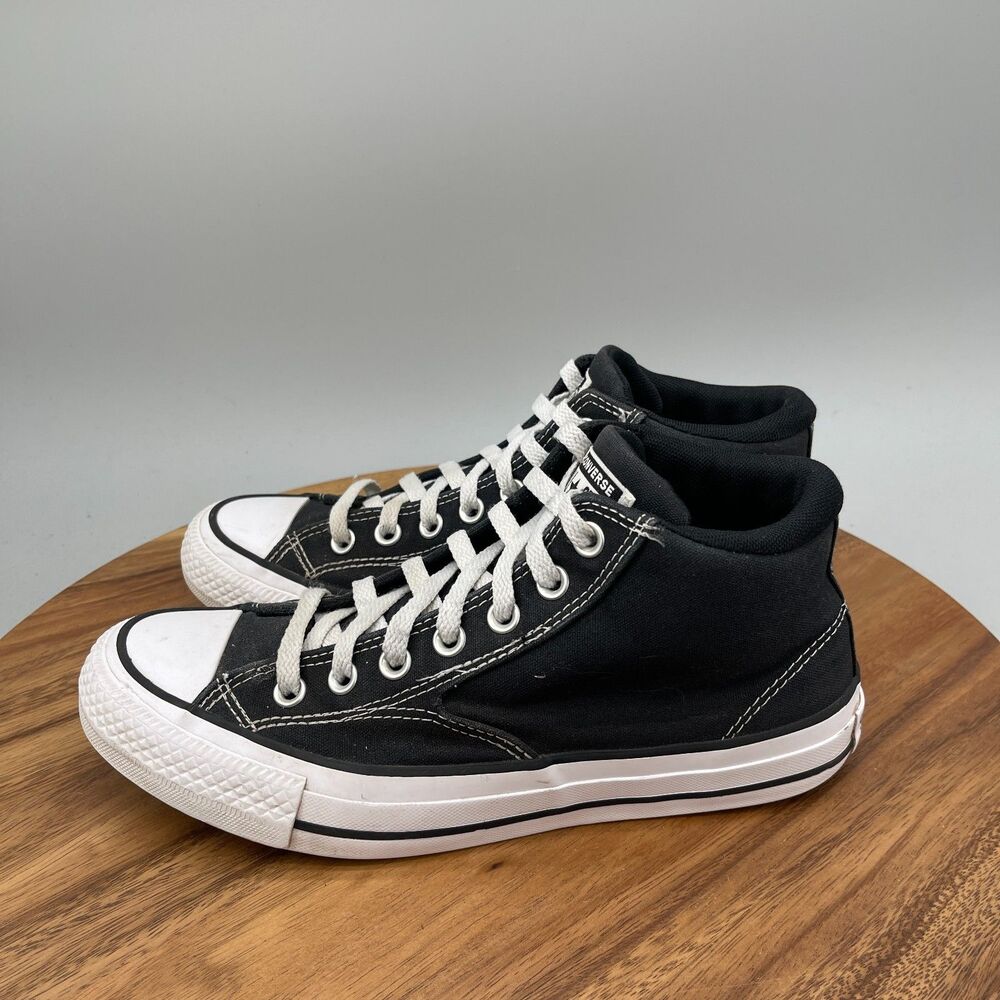 Converse Chuck Taylor All Star Malden Street Mid Shoes Mens 8 Black Casual Skate - Picture 3 of 9